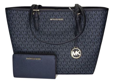 michael kors jet set travel md carryall tote leather|michael kors travel tote large.